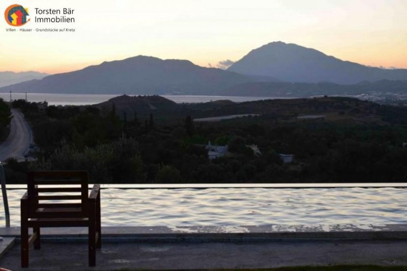 Kamilari Süd Kreta, Kamilari, Luxusvilla mit Panorama - Meerblick Haus kaufen